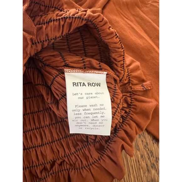 Rita Row Navajo Top Organic Cotton Large L - Picture 6 of 6